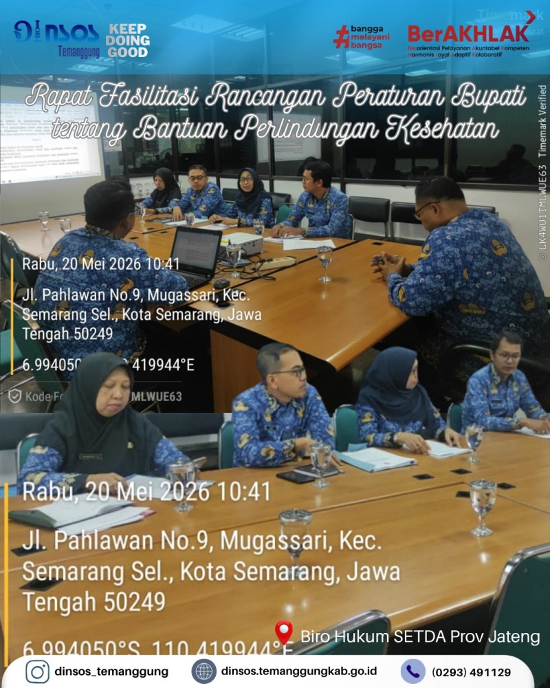 Rapat Rancangan Peraturan Bupati