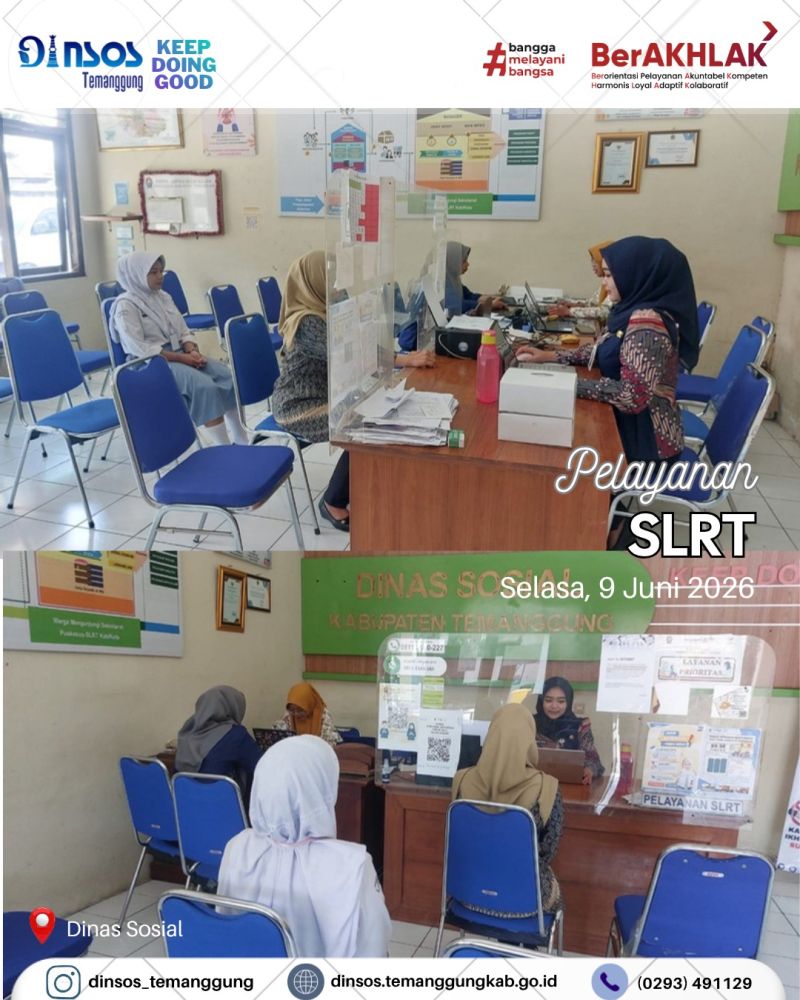 Layanan SLRT Dinas Sosial