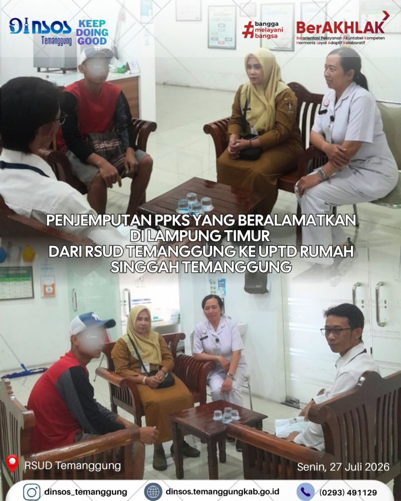 Penjemputan PPKS Terlantar