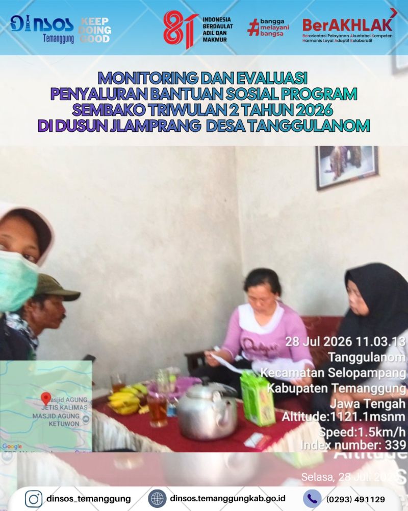 Monitoring dan Evaluasi