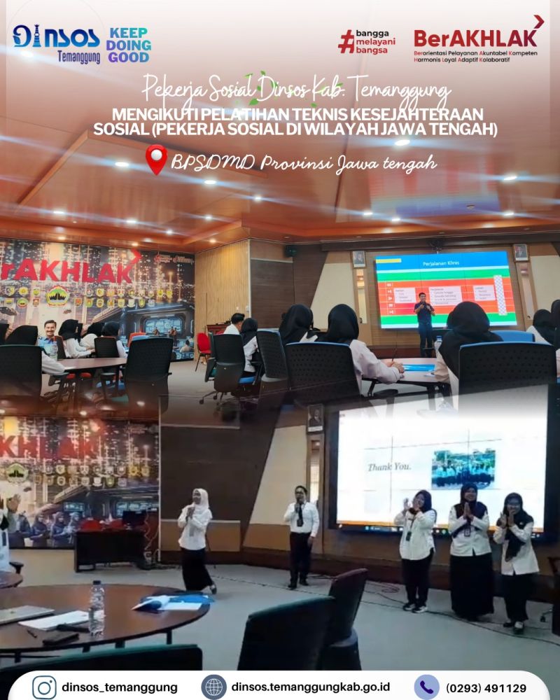 Pelatihan Teknis Kesejahteraan Sosial