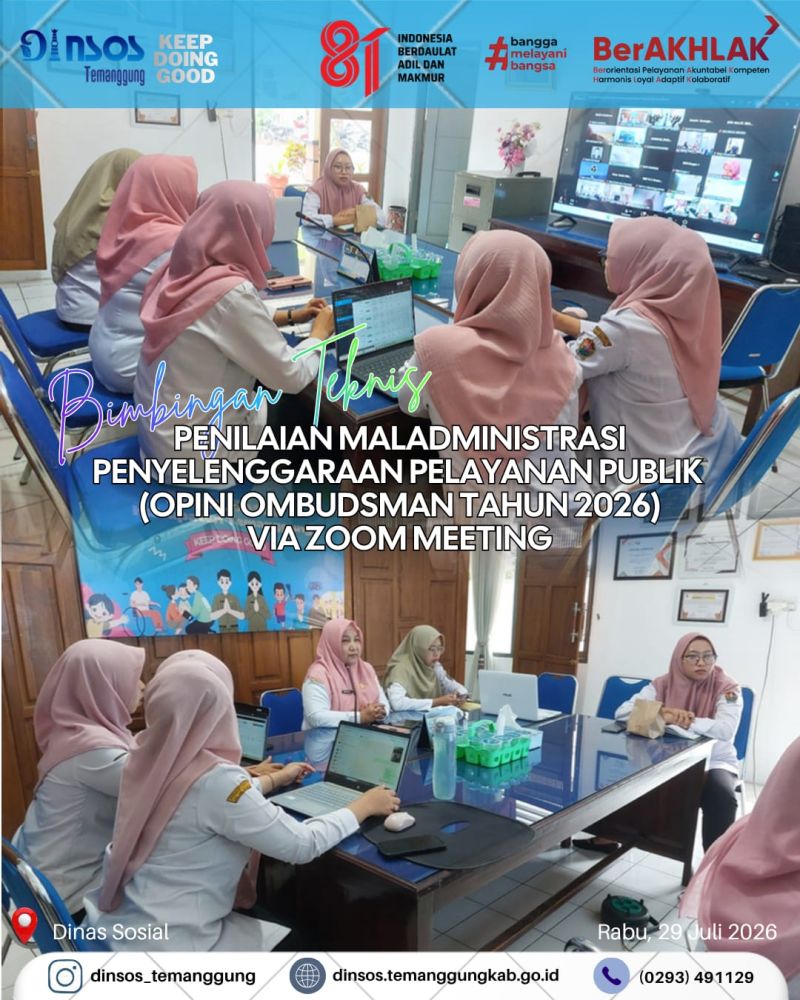 Opini Ombudsman Tahun 2026 Via Zoom Meeting