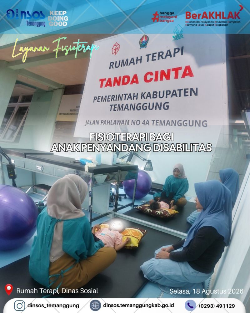 Layanan Fisioterapi untuk Penyandang Disabilitas Anak