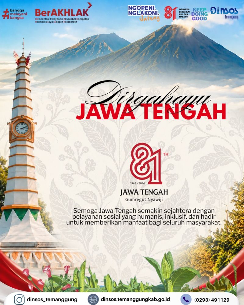 81 Tahun Jawa Tengah Gumregut Nyawiji
