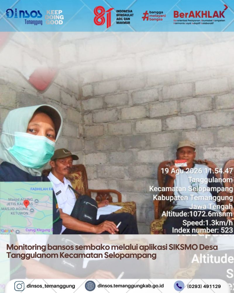 Monitoring Bansos