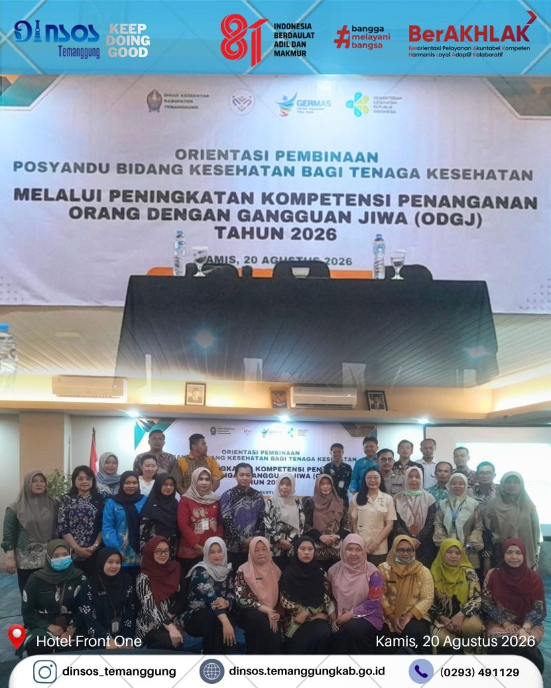 Pembinaan BIdang Kesehatan Jiwa