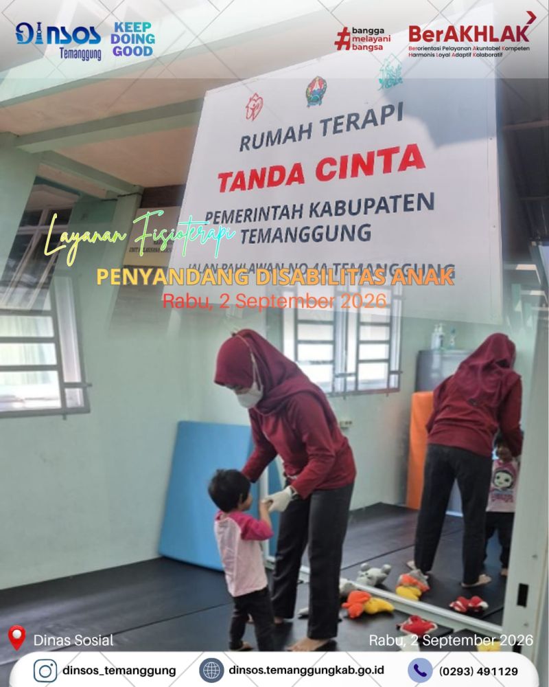 Layanan fisioterapi anak di Rumah Terapi Tanda Cinta