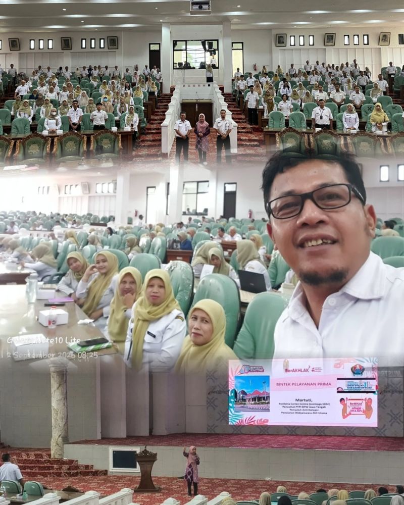 Dinas Sosial mengikuti Bimbingan Teknis Pelayanan Prima