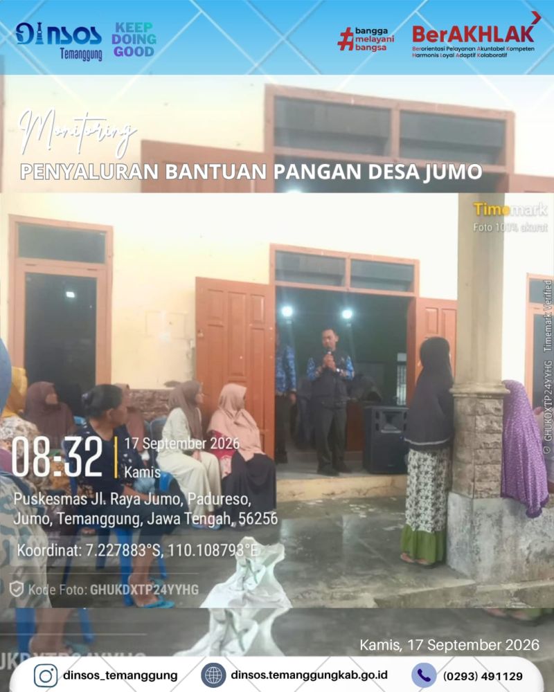Monitoring Bansos