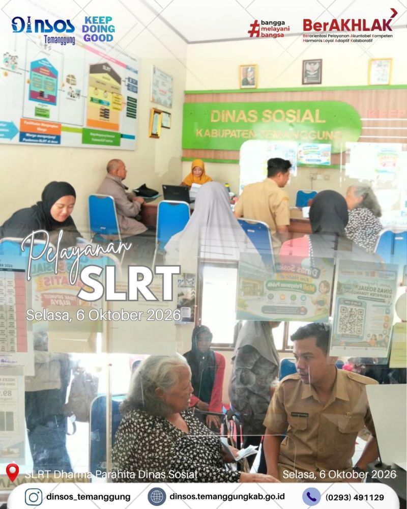 Layanan SLRT Dinas Sosial