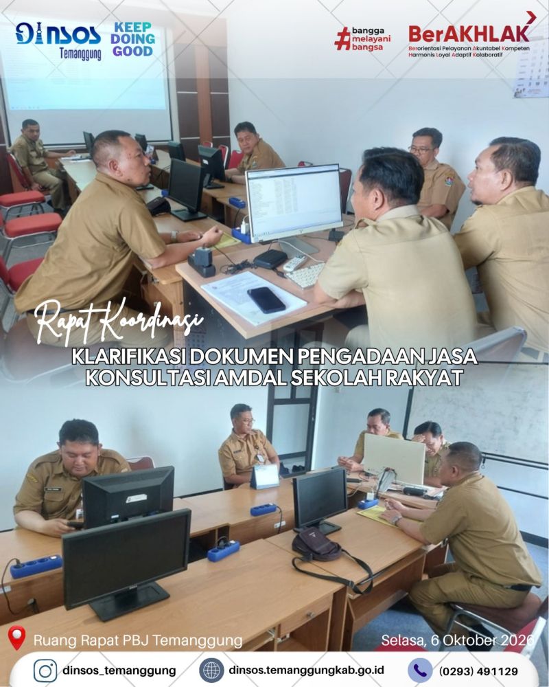 Memperkuat Koordinasi, Memastikan Proses Pengadaan Berjalan Transparan dan Akuntabel