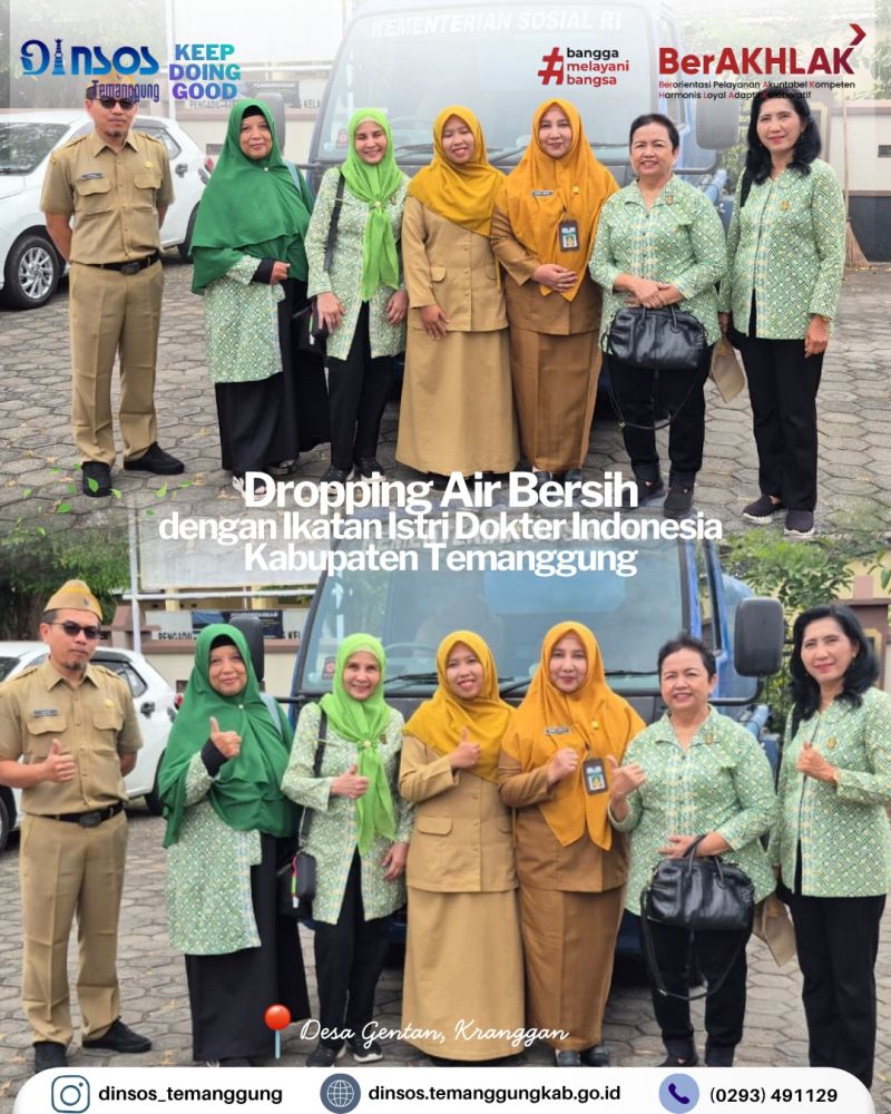 HADIRKAN AIR, TUMBUHKAN HARAPAN