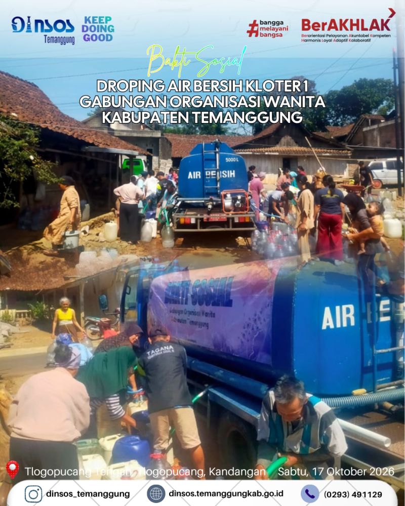 Mengalirkan Kepedulian, Menghadirkan Harapan di Tlogopucang Tengah
