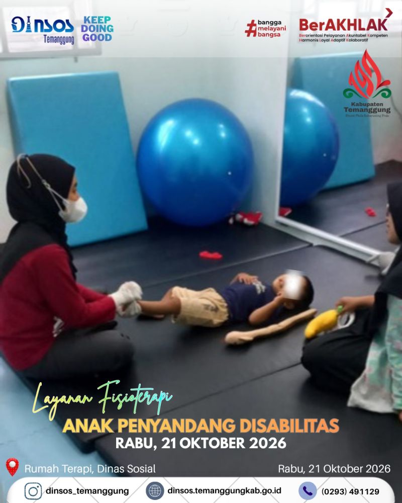 LAYANAN FISIOTERAPI BAGI ANAK PENYANDANG DISABILITAS DI RUMAH TERAPI TANDA CINTA TEMANGGUNG