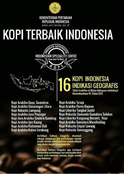Nikmatnya Kopi Negeri Tembakau Masyarakat Perlindungan Indikasi Geografis (MPIG) Kopi Arabika
