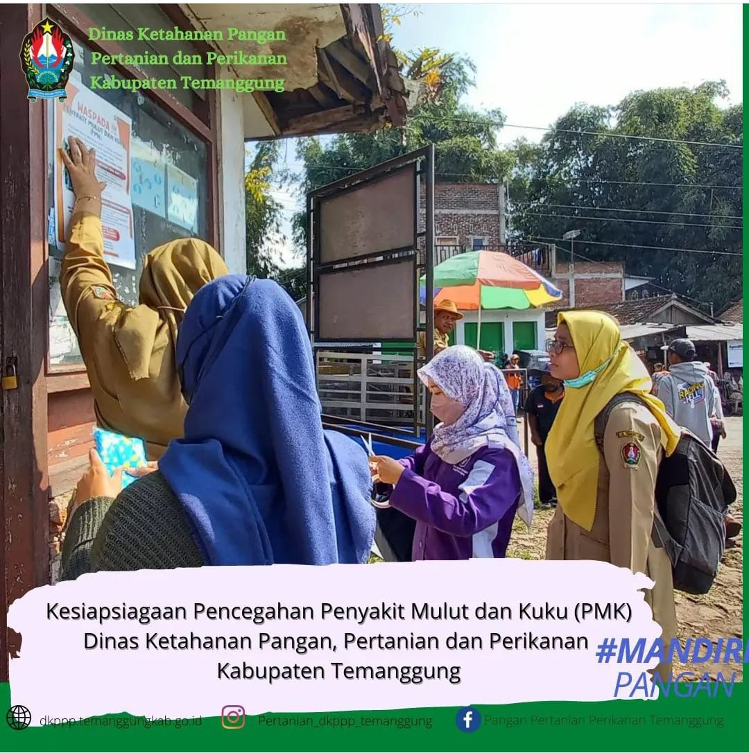 Kesiapsiagaan Pencegahan Penyakit Mulut dan Kuku (PMK)