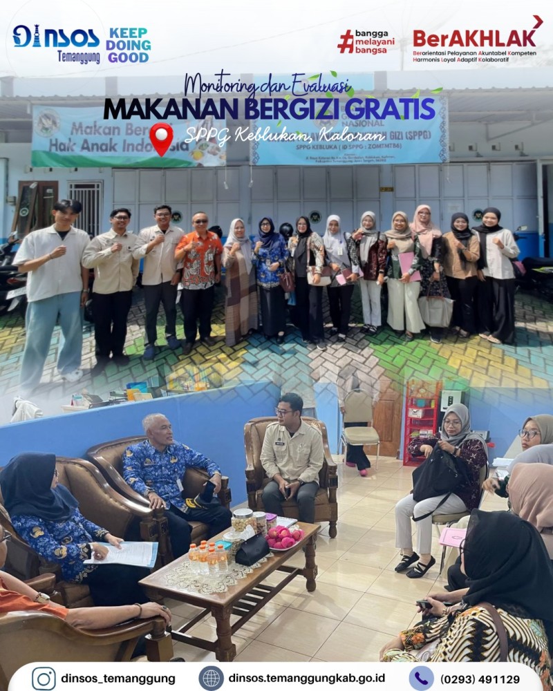 Monitoring dan Evaluasi MBG Kabupaten Temanggung