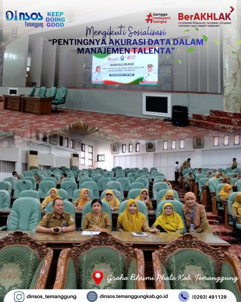 Sosialisasi Pentingnya Akurasi Data dalam Manajemen Talenta