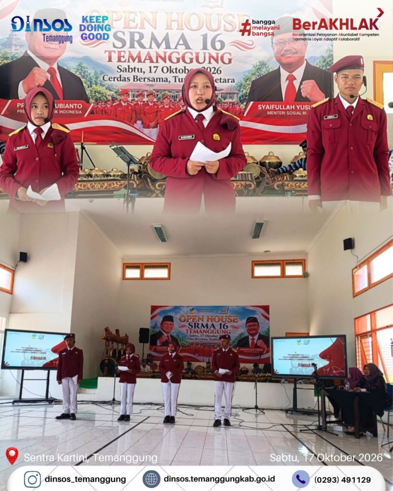 Open House SRMA 16 Temanggung