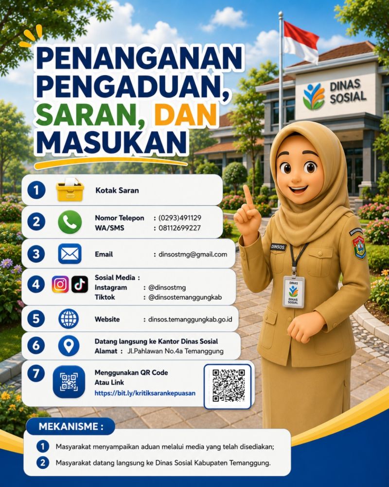 Penanganan Pengaduan, Saran dan Masukan